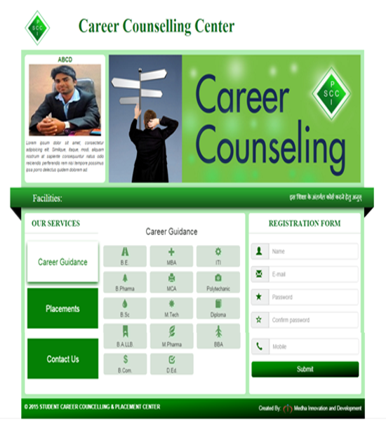 student career counselling</h1> 